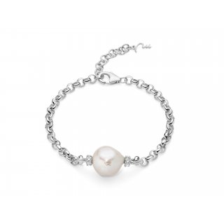 Miluna - Bracciale Perla Oriente - Argento