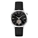 Bulova - Aerojet Automatico - Acciaio - Pelle