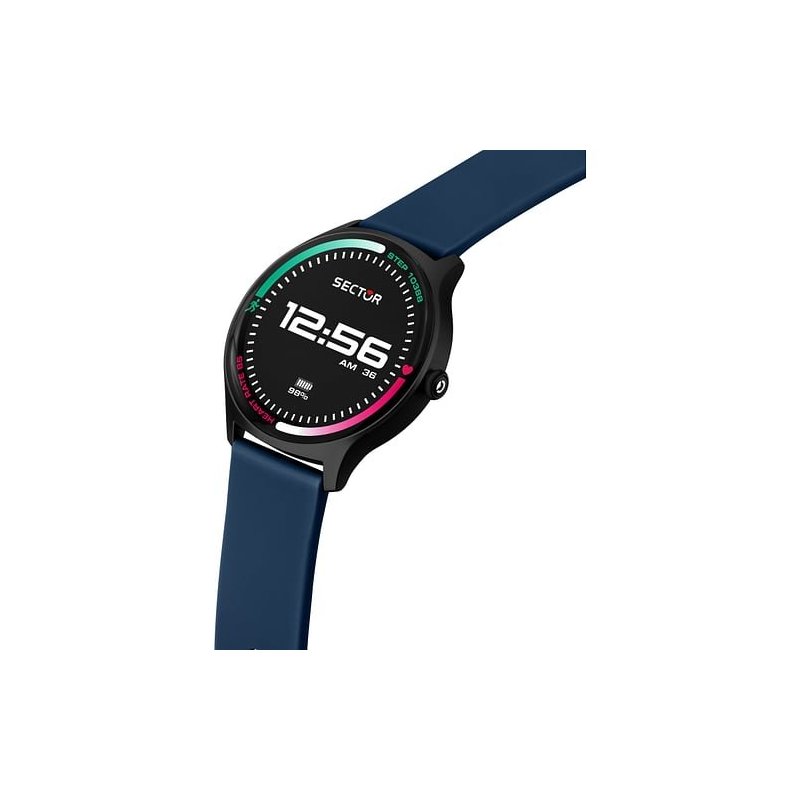 Sector S-06 Uomo - Orologio Digitale - Plastica Blu