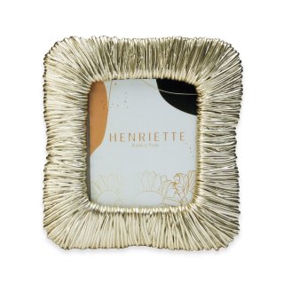 Henriette - Cornice Fili - Resina - Champagne