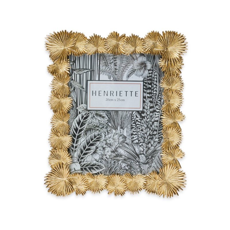 Henriette - Cornice Palme - Resina - Oro