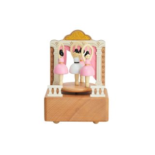 Henriette - Carillon Ballerine - Legno - Multicolor