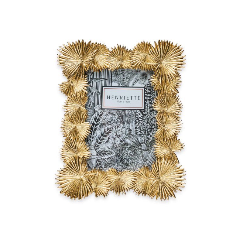 Henriette - Cornice Palme - Resina - Oro