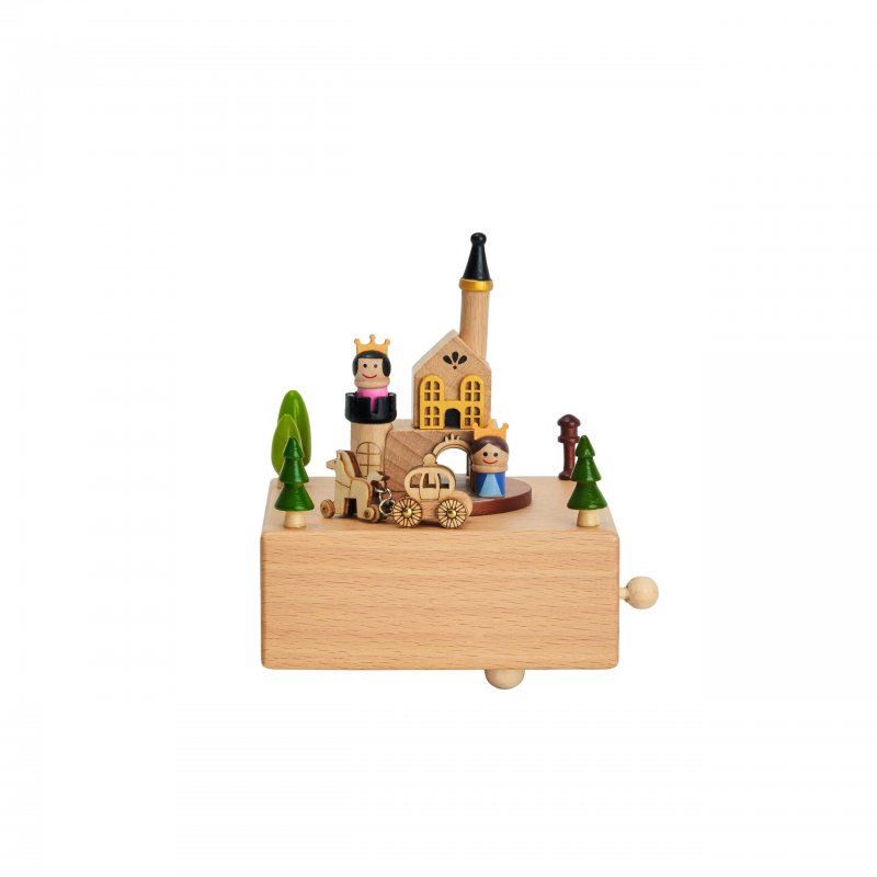 Henriette - Carillon Castello - Legno - Multicolor