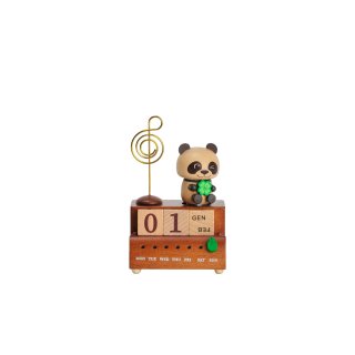 Henriette - Carillon Calendario - Legno - Multicolor
