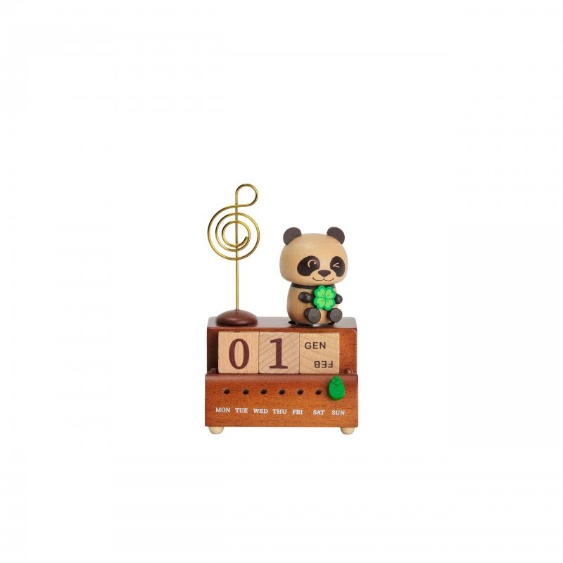 Henriette - Carillon Calendario - Legno - Multicolor