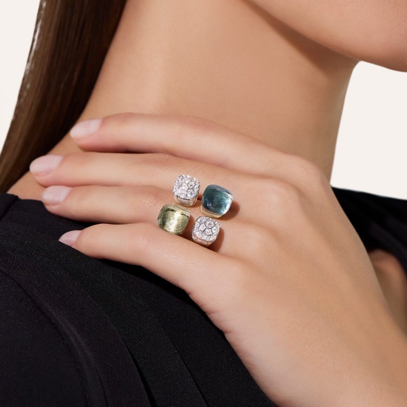 Pomellato - Anello Nudo - Topazio Azzurro