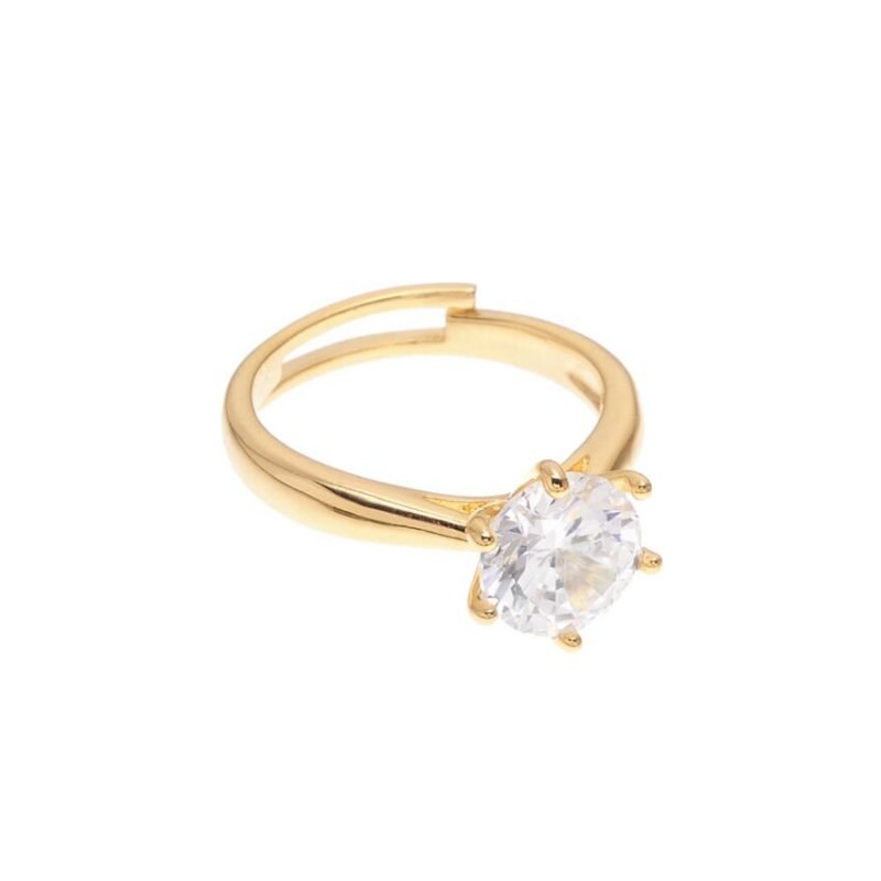 Ottaviani - Anello Dorato - Cubic Zirconia