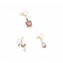 Ottaviani - Portachiavi Dorato - Strass - Eleganza