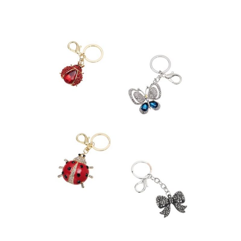 Ottaviani - Portachiavi Dorato - Cristalli - Strass