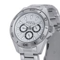 Breil Tribe - Multifunzione Gent 42 Mm - Acciaio - Bianco