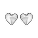 Breil Tribe - Orecchini Big Heart - Acciaio Lucido