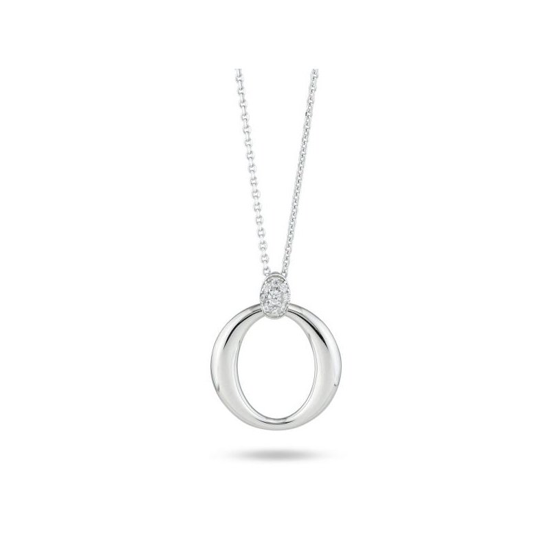 Bottega Boccadamo - Collana Gr898 - Argento - Zirconi
