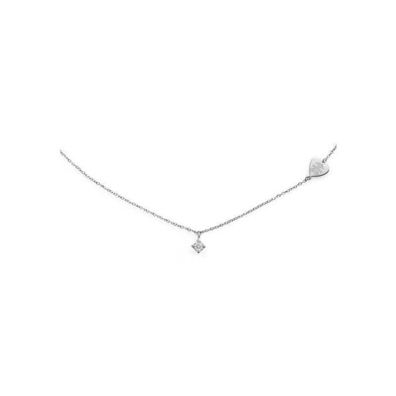Le Bebe' - Collana Per Sempre - Oro Bianco - Diamante