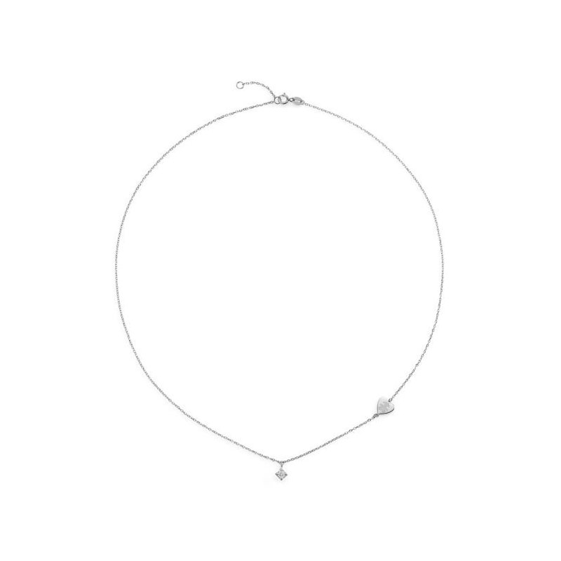 Le Bebe' - Collana Per Sempre - Oro Bianco - Diamante