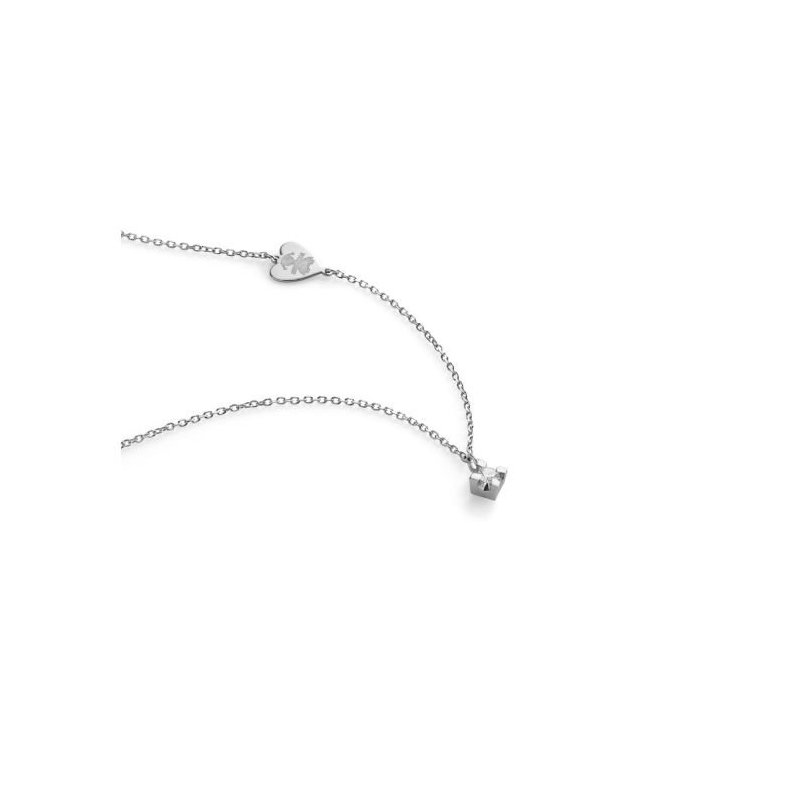 Le Bebe' - Collana Per Sempre - Oro Bianco - Diamante