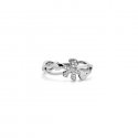 Le Bebe' - Anello Girocuore - Oro Bianco - Diamanti
