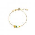 Le Bebe' - Bracciale Fiabe - Oro Giallo - Campanellino