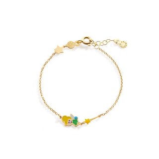 Le Bebe' - Bracciale Fiabe - Oro Giallo - Campanellino