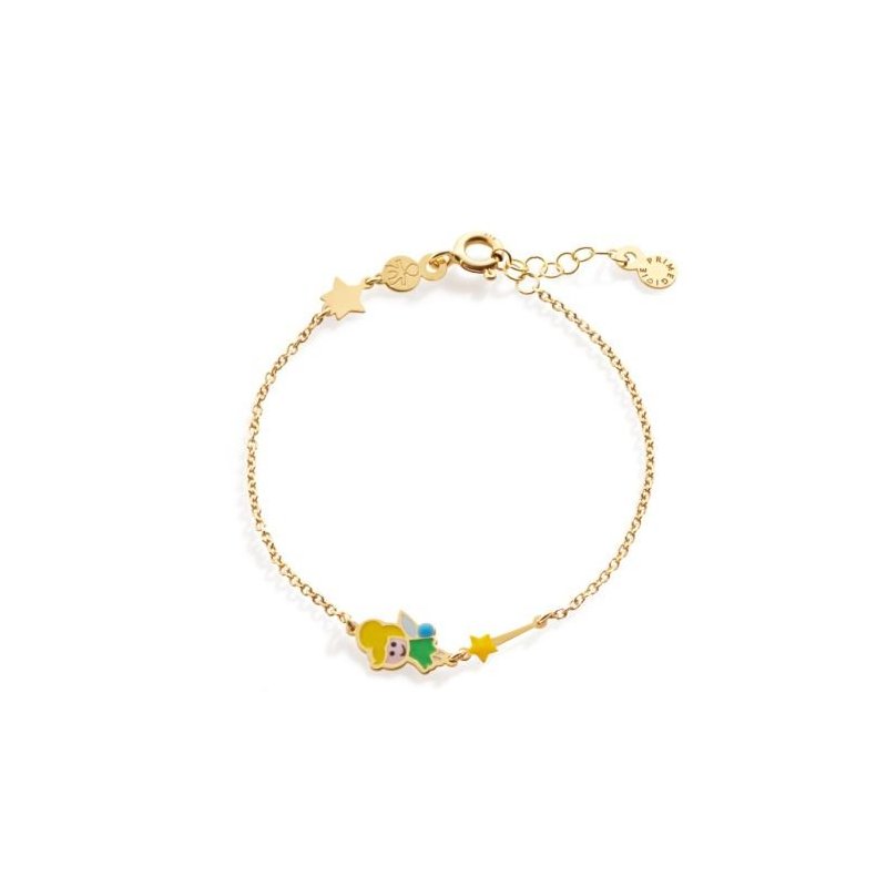 Le Bebe' - Bracciale Fiabe - Oro Giallo - Campanellino