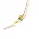 Le Bebe' - Bracciale Fiabe - Oro Giallo - Campanellino