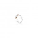 Le Bebe' - Anello Girocuore - Oro Bianco - Diamanti