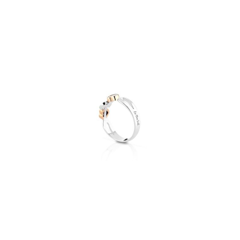 Le Bebe' - Anello Girocuore - Oro Bianco - Diamanti