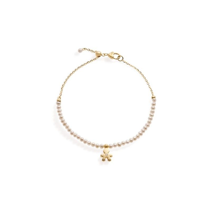 Le Bebe' - Bracciale Le Perle - Oro Giallo - Diamante