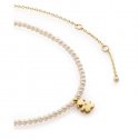 Le Bebe' - Collana Sagoma Bimba - Oro Giallo - Diamante