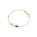 Le Bebe' - Bracciale Fortuna - Oro Giallo - Stellina
