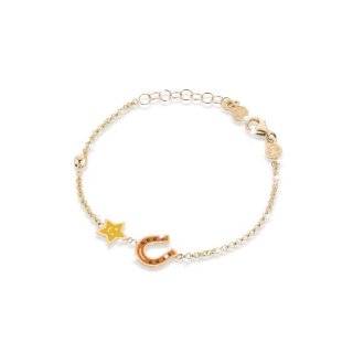 Le Bebe' - Bracciale Fortuna - Oro Giallo - Stella