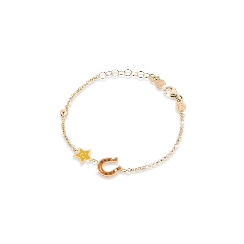 Le Bebe' - Bracciale Fortuna - Oro Giallo - Stella