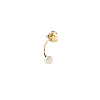 Le Bebe' - Mono Orecchino - Oro Giallo - Diamante