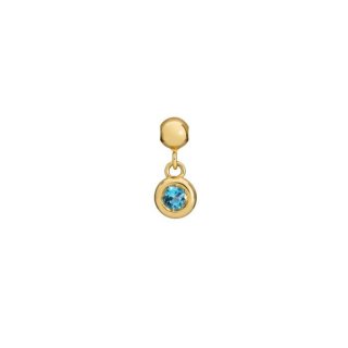 Le Bebe' - Charm I Tesorini Pop - Oro Giallo - Tormalina