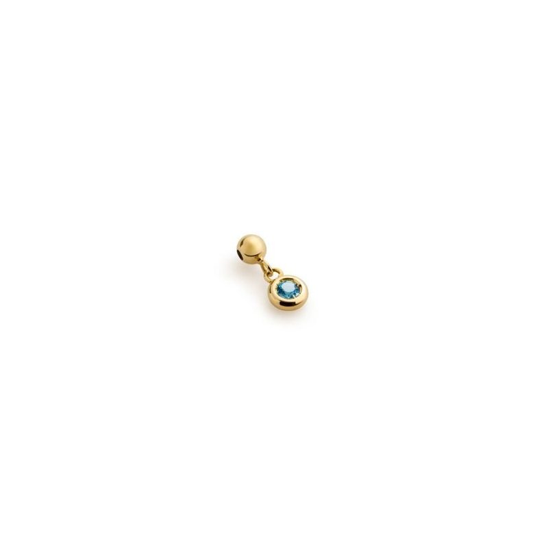 Le Bebe' - Charm I Tesorini Pop - Oro Giallo - Tormalina