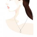 Le Bebe' - Collana In Oro Bianco - Elegante