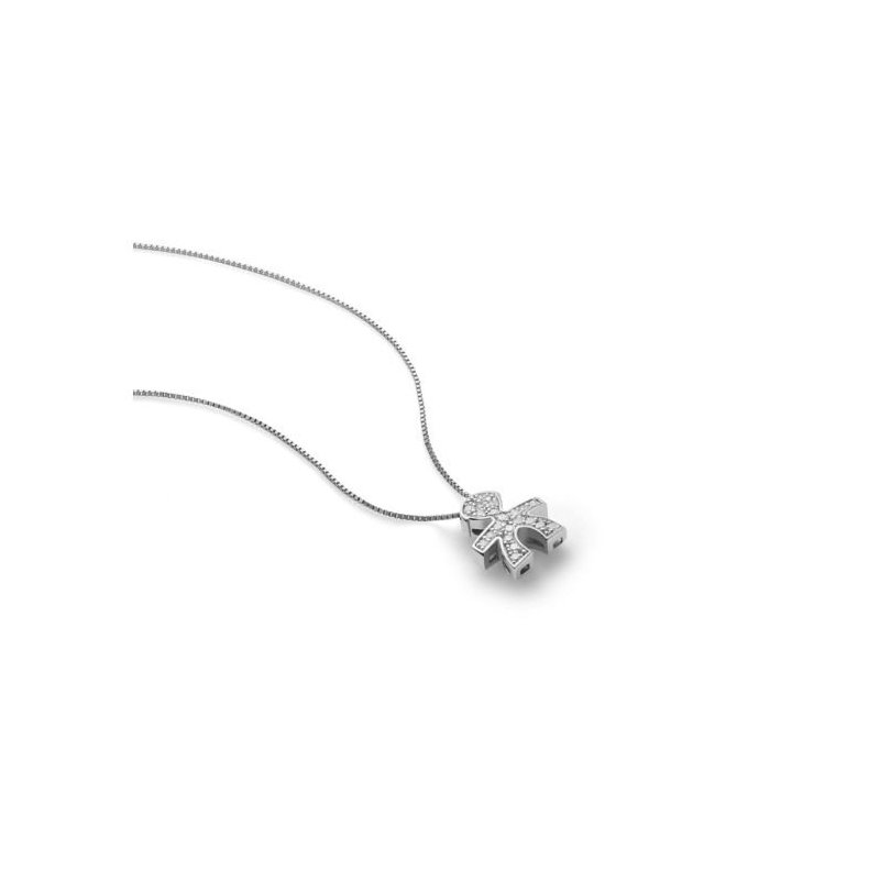 Le Bebe' - Ciondolo I Tesorini - Oro Bianco - Diamanti