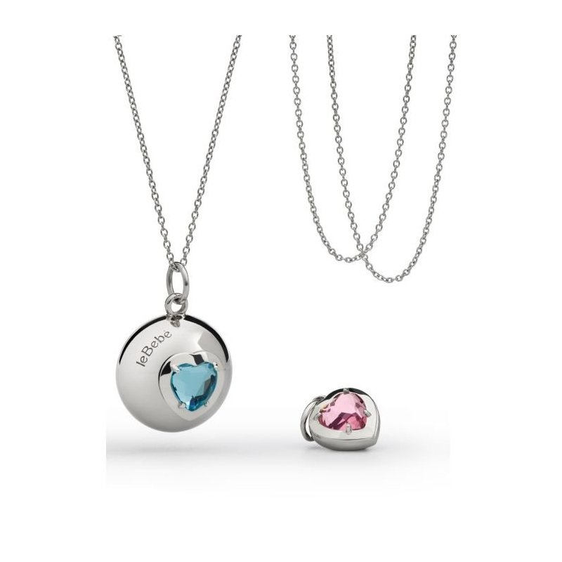 Le Bebe' - Collana Suonamore - Argento - Due Pietre