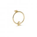 Le Bebe' - Mono Orecchino Les Petits - Oro Giallo - Diamante