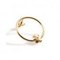 Le Bebe' - Mono Orecchino Les Petits - Oro Giallo - Diamante