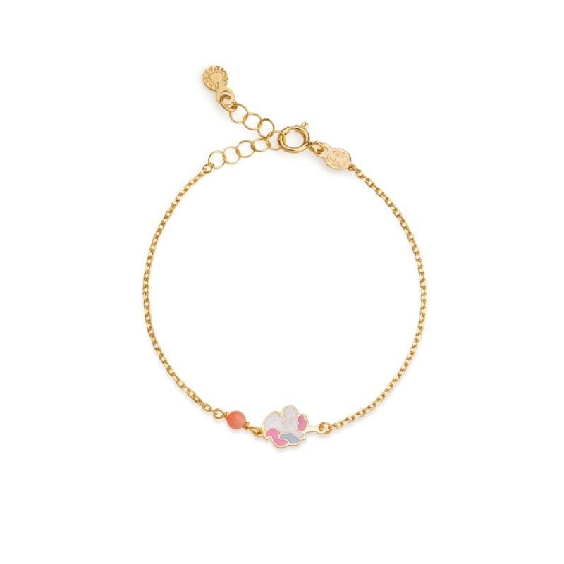 Le Bebe' - Bracciale Toys - Oro Giallo - Unicorno