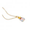 Le Bebe' - Collana Proteggimi - Oro Giallo - Madonnina