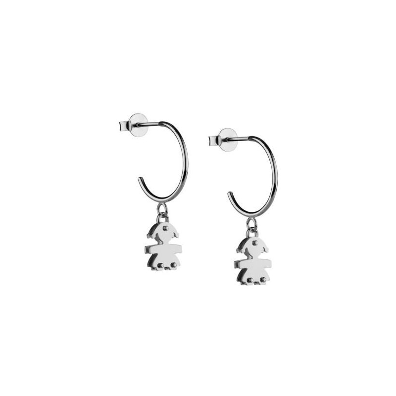 Le Bebe' - Orecchini I Classici - Oro Bianco 9Kt