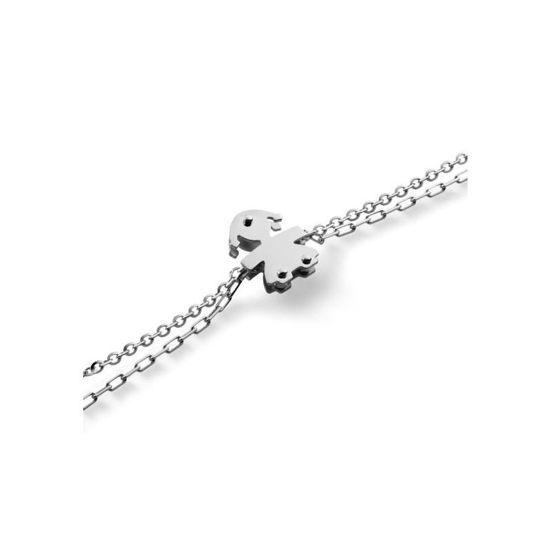 Le Bebe' - Bracciale I Classici - Oro Bianco - Diamante