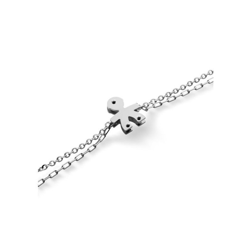 Le Bebe' - Bracciale I Classici - Oro Bianco - Diamante
