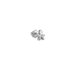 Le Bebe' - Mono Orecchino - Oro Bianco - Diamante