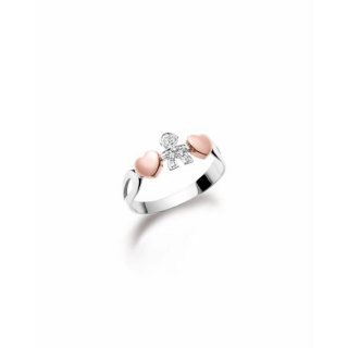 Le Bebe' - Anello I Preziosi - Oro Bianco - Diamanti