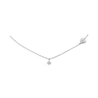 Le Bebe' - Collana Per Sempre - Oro Bianco - Diamante