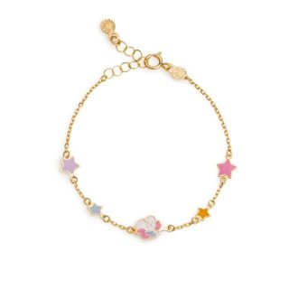 Le Bebe' - Bracciale Toys - Oro Giallo - Unicorno