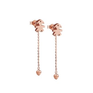 Le Bebe' - Orecchini I Classici - Oro Rosa - Cuore